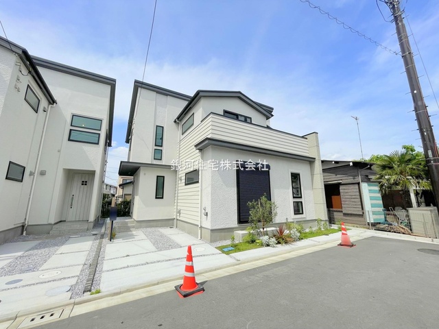 G00349397 神奈川県茅ヶ崎市旭が丘 中古一戸建て 5980万円 土地面積113.09m² (約34.20坪) 建物面積101.49m² (約30.70坪) 間取り３ＬＤＫ 築年月2024年02月(築1年)【外観2】