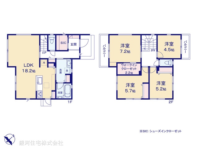 G00356002 千葉県成田市寺台 中古一戸建て 3980万円【間取図】