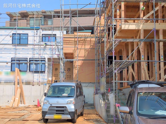 G00356944 神奈川県横浜市港北区篠原町 新築一戸建て 6580万円 土地面積118.79m² (約35.93坪) 建物面積99.00m² (約29.94坪) 築年月2025年06月【外観17】