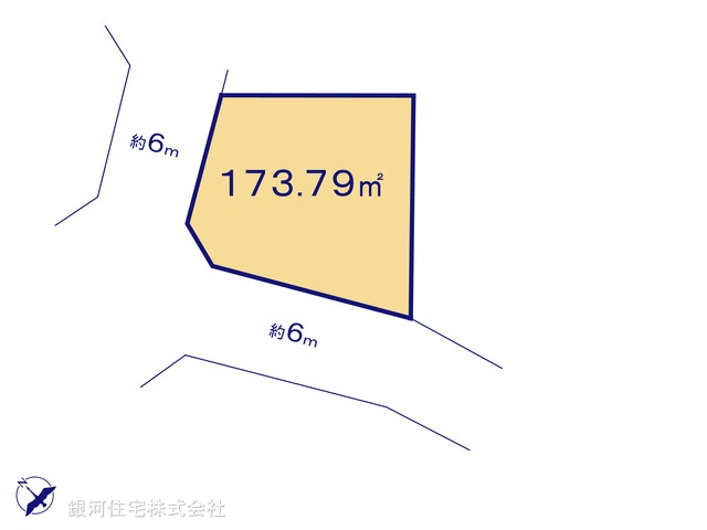 G00365940 千葉県千葉市中央区南生実町 土地(建築条件付土地) 2480万円【区画図】