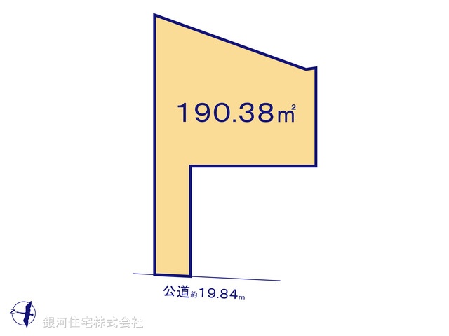 G00366020 千葉県千葉市稲毛区園生町 土地 1630万円【区画図】