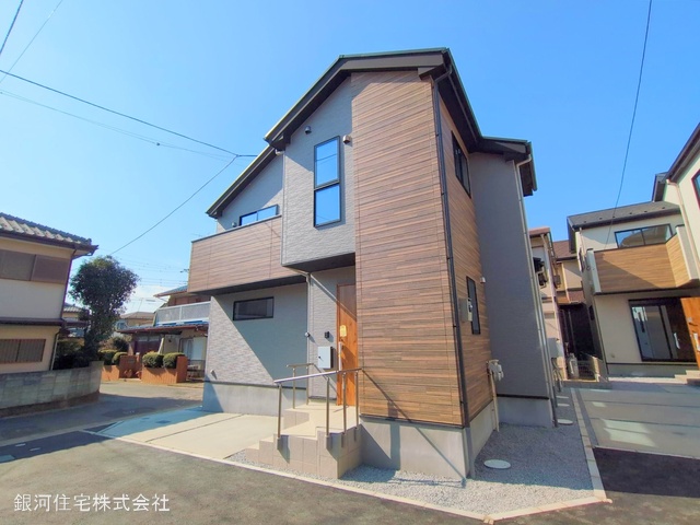 G00367840 埼玉県上尾市柏座３丁目 新築一戸建て 4899万円 土地面積94.42m² (約28.56坪) 建物面積104.59m² (約31.63坪) 間取り４ＬＤＫ 築年月2025年02月(築１年以内)【外観15】