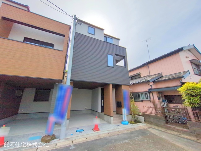 G00367927 神奈川県大和市上和田 新築一戸建て 3680万円 土地面積50.00m² (約15.12坪) 建物面積93.95m² (約28.41坪) 間取り３ＬＤＫ 築年月2025年03月(築１年以内)【外観2】