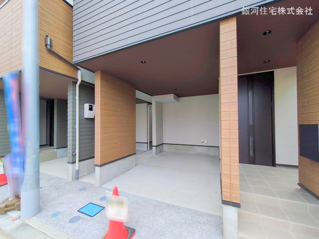 G00367927 神奈川県大和市上和田 新築一戸建て 3680万円 土地面積50.00m² (約15.12坪) 建物面積93.95m² (約28.41坪) 間取り３ＬＤＫ 築年月2025年03月(築１年以内)【外観11】