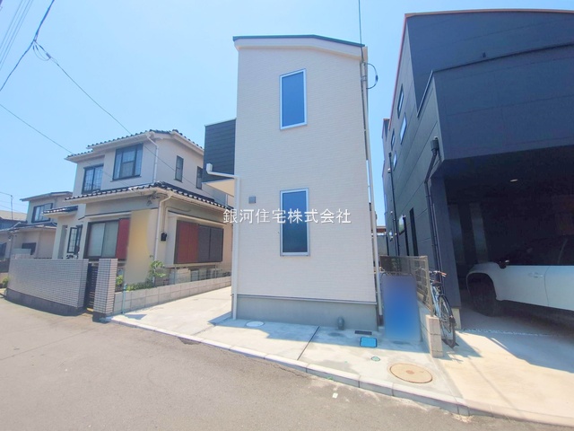 G00367928 神奈川県茅ヶ崎市南湖４丁目 新築一戸建て 4680万円 土地面積96.98m² (約29.33坪) 建物面積96.64m² (約29.23坪) 築年月2025年04月(築１年以内)【外観16】