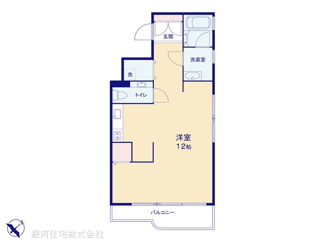 G00368269 東京都目黒区青葉台３丁目 中古マンション 3990万円【間取図】