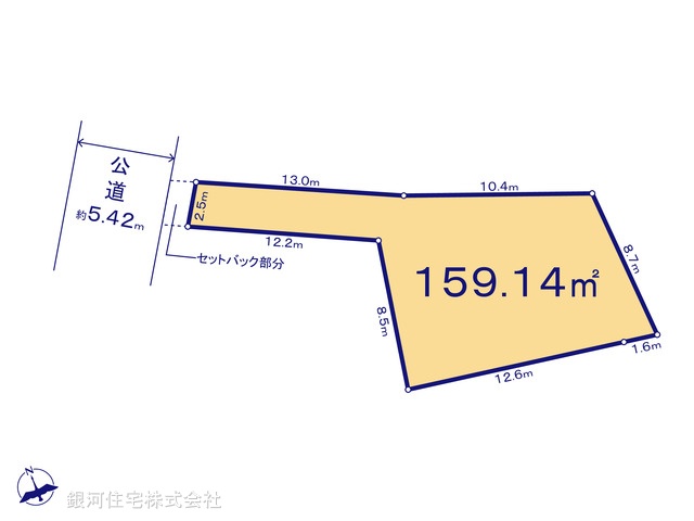 G00370444 東京都杉並区永福２丁目 土地 1億490万円【区画図】