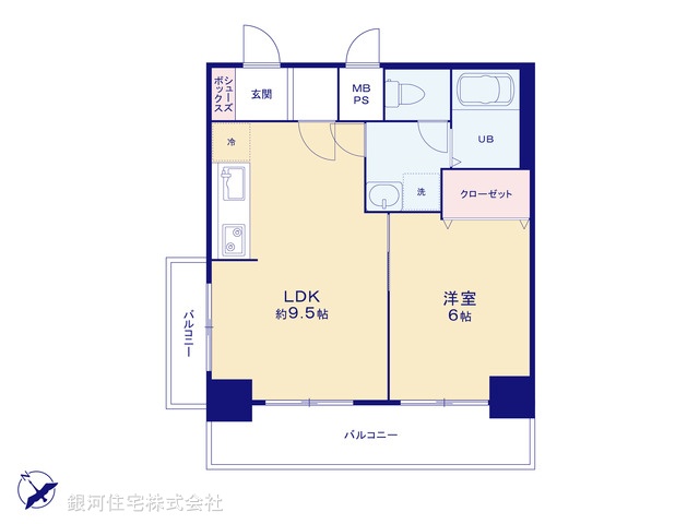 G00370624 東京都文京区目白台１丁目 中古マンション 3099万円【間取図】