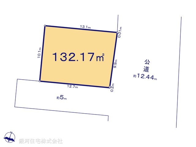 G00370741 埼玉県入間市大字寺竹 土地 1870万円【区画図】