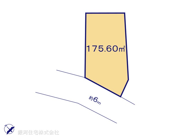 G00371192 千葉県千葉市中央区南生実町 土地(建築条件付土地) 2380万円【区画図】