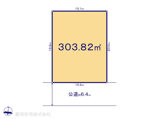 G00371390 神奈川県横浜市栄区野七里１丁目 土地(建築条件付土地) 4960万円【区画図】