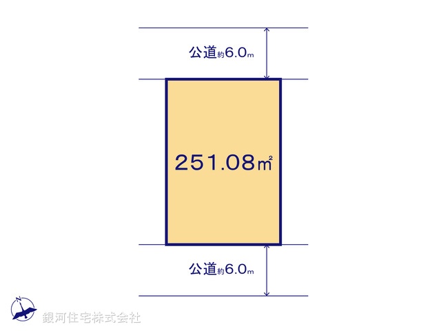 G00371418 千葉県富里市御料 土地 2000万円【区画図】