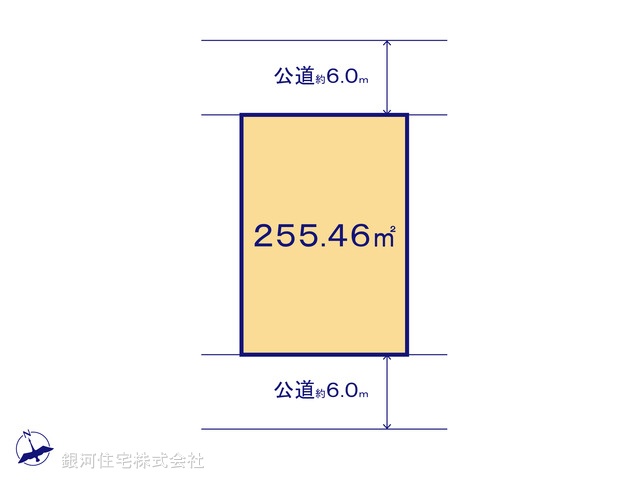 G00371421 千葉県富里市御料 土地 2000万円【区画図】