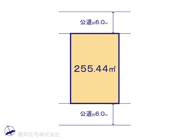 G00371424 千葉県富里市御料 土地 2000万円【区画図】