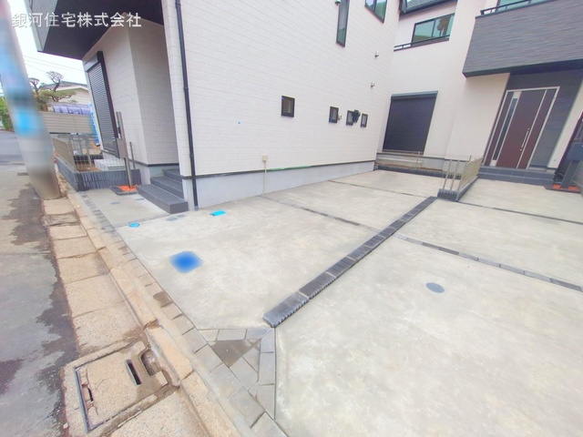 G00371480 千葉県市川市菅野４丁目 新築一戸建て 6790万円 土地面積92.83m² (約28.08坪) 建物面積90.25m² (約27.30坪) 間取り４ＬＤＫ 築年月2025年04月(築１年以内)【外観18】