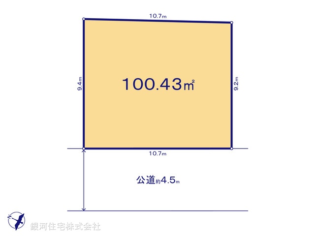 G00371485 埼玉県桶川市大字上日出谷 土地 1550万円【区画図】