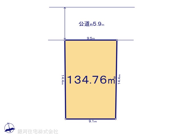 G00373082 東京都板橋区徳丸４丁目 土地 9880万円【区画図】