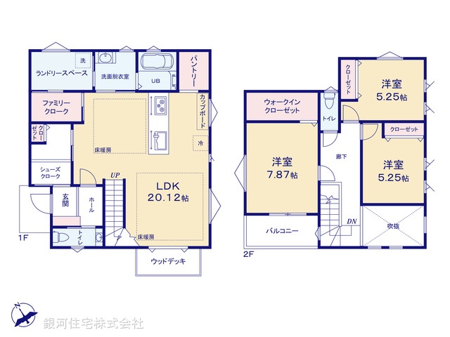 G00374137 千葉県四街道市旭ヶ丘５丁目 新築一戸建て 3880万円【間取図】