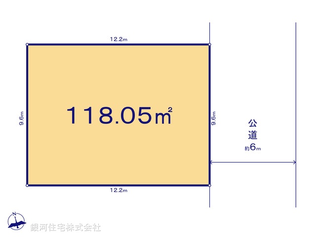 G00375049 東京都立川市西砂町１丁目 土地(建築条件付土地) 3030万円【区画図】