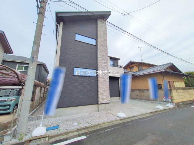 G00375807 東京都八王子市西寺方町 新築一戸建て 2999万円 土地面積122.20m² (約36.96坪) 建物面積96.22m² (約29.10坪) 間取り４ＬＤＫ 築年月2025年01月(築１年以内)【外観2】