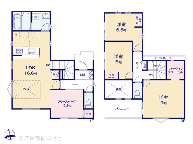 G00376716 千葉県木更津市太田４丁目 新築一戸建て 3298万円【間取図】