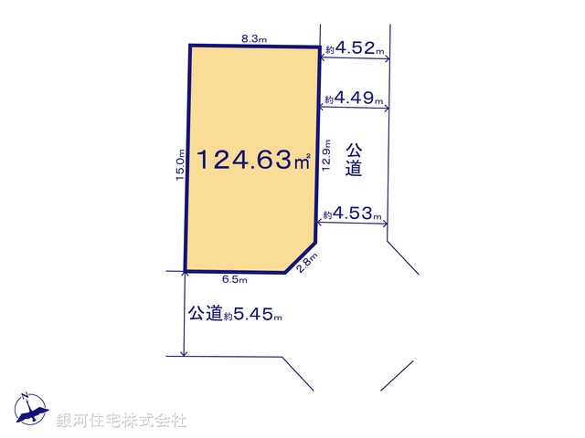 G00377433 千葉県千葉市中央区大森町 土地 2698万円【区画図】