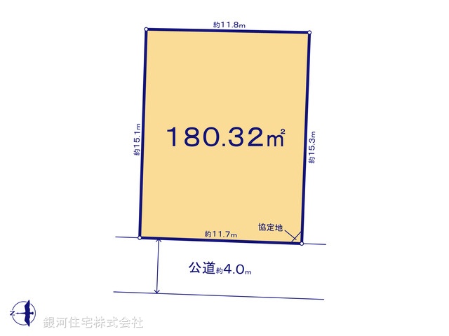 G00377470 神奈川県逗子市久木４丁目 土地 6590万円【区画図】