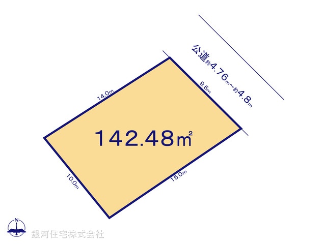 G00377529 千葉県市原市八幡 土地 1950万円【区画図】