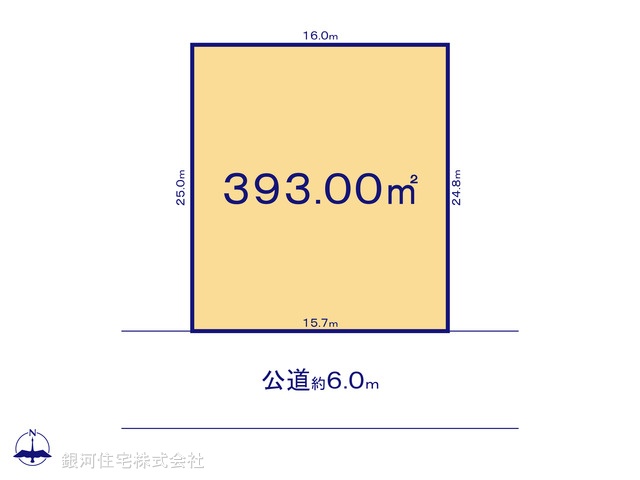 G00378085 千葉県木更津市清見台南１丁目 土地 3480万円【区画図】