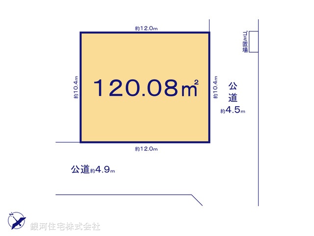 G00378100 千葉県松戸市胡録台 土地 4199万円【区画図】