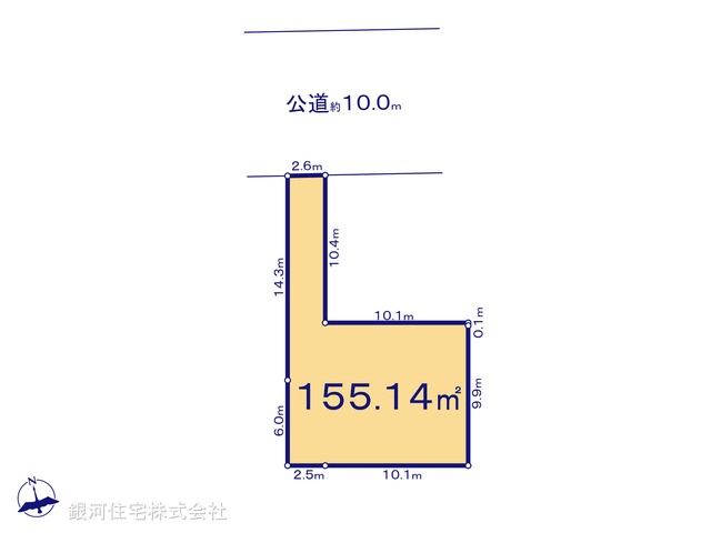 G00378503 埼玉県さいたま市南区南本町２丁目 土地 7980万円【区画図】