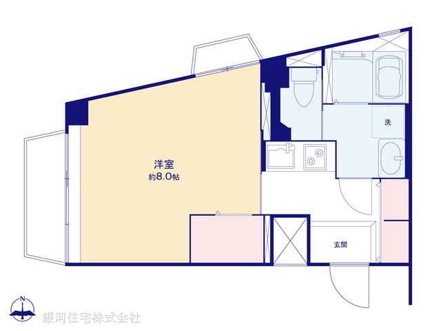 G00379490 東京都世田谷区松原１丁目 中古マンション 2180万円【間取図】