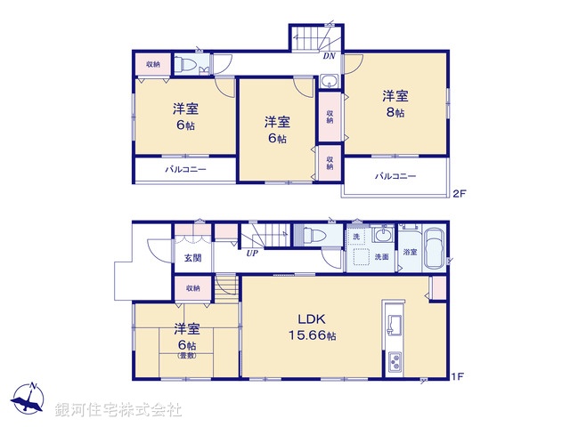 G00379727 神奈川県秦野市東田原 新築一戸建て 2890万円【間取図】