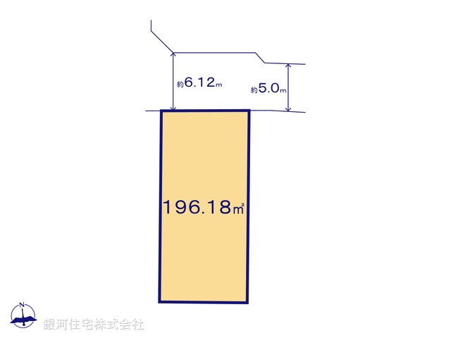 G00379852 神奈川県秦野市千村５丁目 土地 1830万円【区画図】