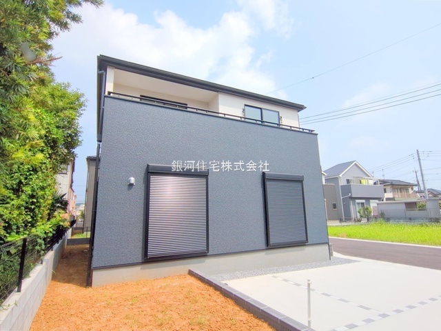 G00379910 千葉県野田市柳沢 新築一戸建て 2780万円 土地面積165.04m² (約49.92坪) 建物面積101.02m² (約30.55坪) 間取り４ＬＤＫ 築年月2025年06月(築１年以内)【外観2】