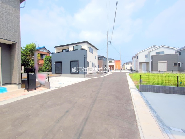 G00379910 千葉県野田市柳沢 新築一戸建て 2780万円 土地面積165.04m² (約49.92坪) 建物面積101.02m² (約30.55坪) 間取り４ＬＤＫ 築年月2025年06月(築１年以内)【外観3】