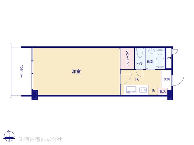 G00379918 東京都江戸川区中葛西１丁目 中古マンション 1490万円【間取図】