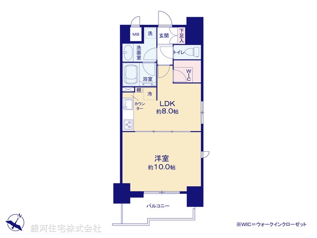 G00379965 東京都台東区蔵前３丁目 中古マンション 6290万円【間取図】