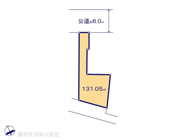 G00380024 東京都調布市西つつじヶ丘４丁目 土地 6980万円【区画図】