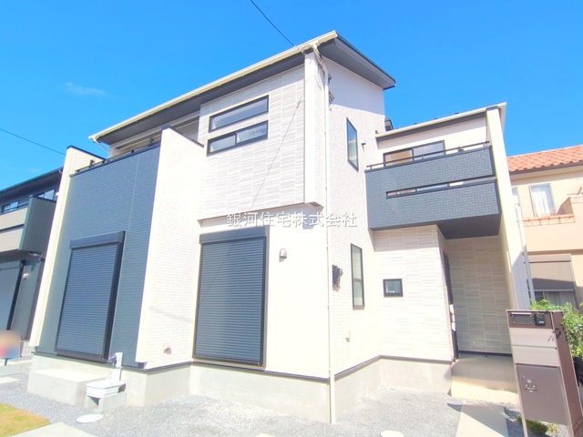 G00380178 埼玉県上尾市二ツ宮 新築一戸建て 4198万円 土地面積145.91m² (約44.13坪) 建物面積100.55m² (約30.41坪) 間取り４ＬＤＫ 築年月2025年10月(築１年以内)【外観8】