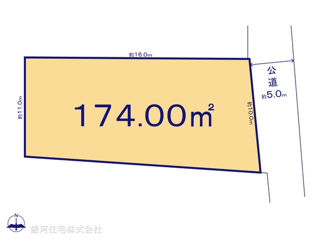G00380505 東京都杉並区永福２丁目 土地 1億6800万円【区画図】