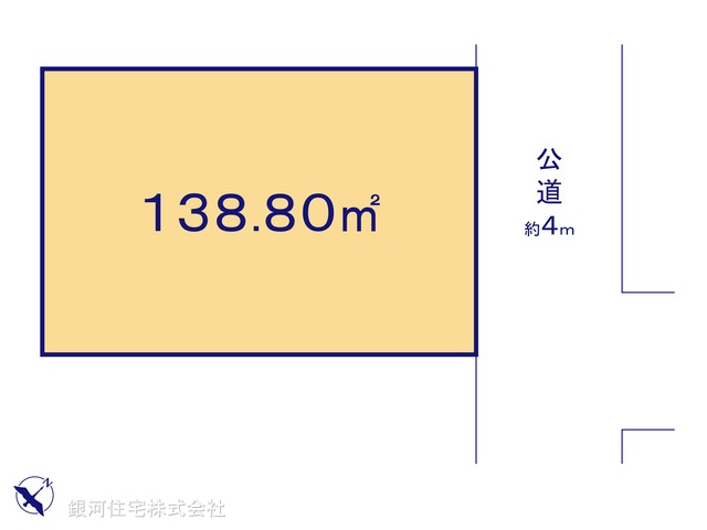 G00381027 埼玉県狭山市大字水野 土地 1980万円【区画図】