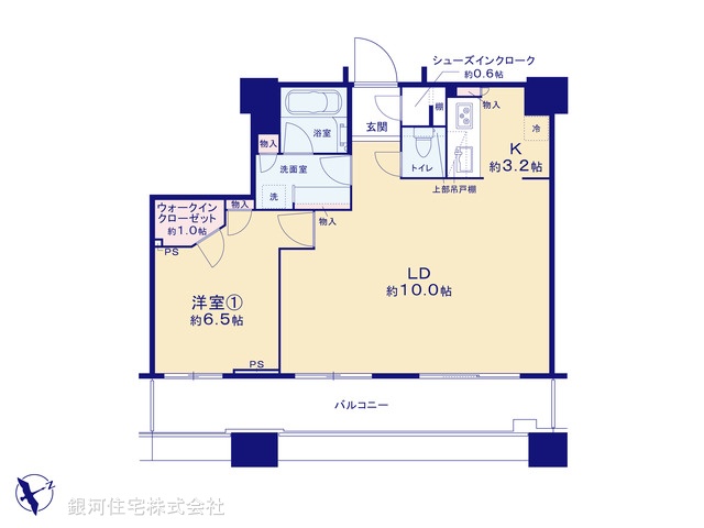 G00382544 東京都豊島区東池袋４丁目 中古マンション 1億4800万円【間取図】