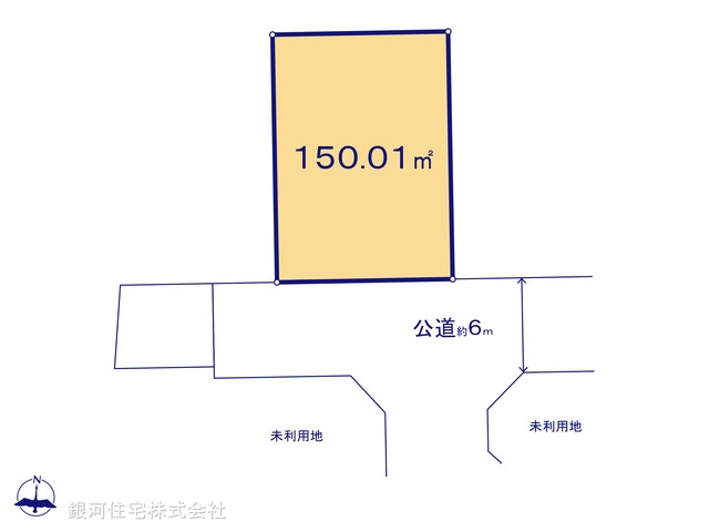 G00383131 神奈川県藤沢市打戻 土地 2330万円【区画図】