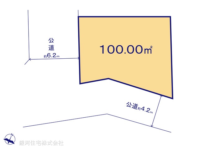 G00383844 埼玉県富士見市大字水子 土地(建築条件付土地) 3430万円【区画図】