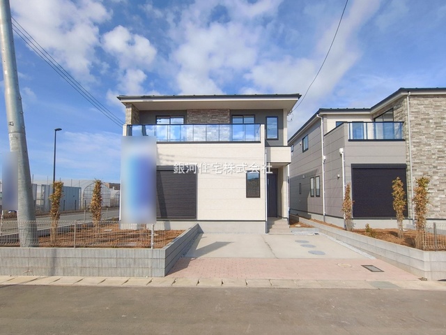 G00384278 千葉県市川市北方町４丁目 新築一戸建て 5888万円 土地面積160.05m² (約48.41坪) 建物面積105.96m² (約32.05坪) 間取り４ＬＤＫ 築年月2026年02月【外観2】