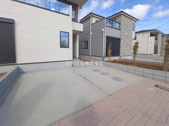 G00384278 千葉県市川市北方町４丁目 新築一戸建て 5888万円 土地面積160.05m² (約48.41坪) 建物面積105.96m² (約32.05坪) 間取り４ＬＤＫ 築年月2026年02月【外観12】