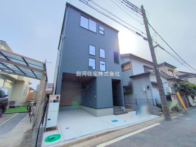 G00384464 埼玉県三郷市早稲田５丁目 新築一戸建て 3690万円 土地面積74.93m² (約22.66坪) 建物面積109.75m² (約33.19坪) 間取り３ＳＬＤＫ 築年月2025年10月(築１年以内)【外観15】