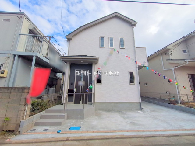 G00384465 埼玉県新座市野火止５丁目 新築一戸建て 3290万円 土地面積89.52m² (約27.07坪) 建物面積71.21m² (約21.54坪) 間取り３ＬＤＫ 築年月2025年10月(築１年以内)【外観14】