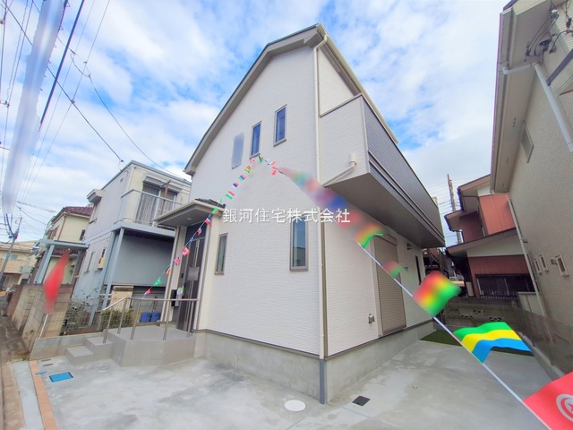 G00384465 埼玉県新座市野火止５丁目 新築一戸建て 3290万円 土地面積89.52m² (約27.07坪) 建物面積71.21m² (約21.54坪) 間取り３ＬＤＫ 築年月2025年10月(築１年以内)【外観15】